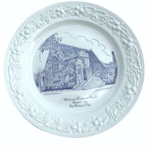 Cleveland OH Windermere Presbyterian Church Plate 1950 Homer Laughlin Embossed